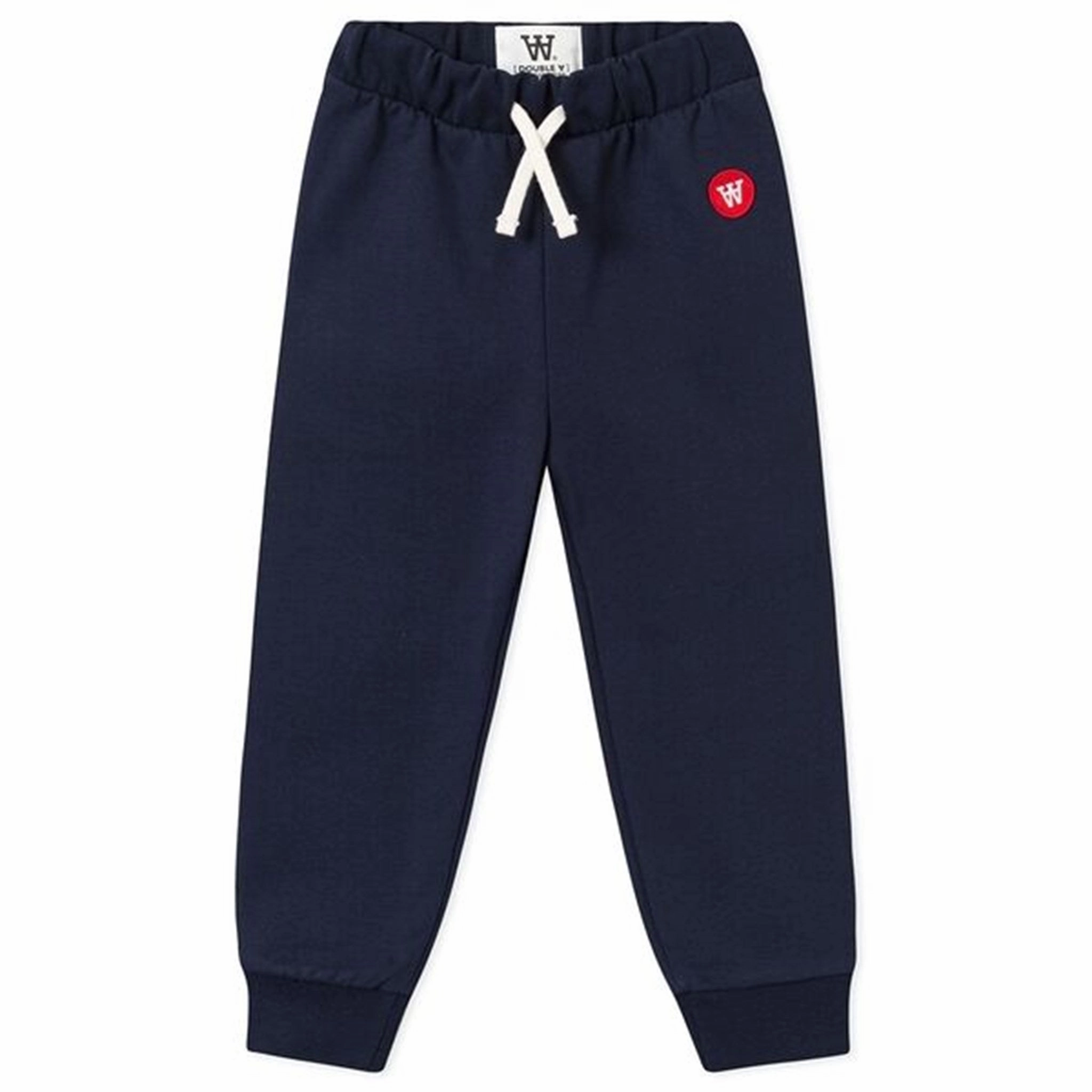Wood Wood Ran Kids Sweatpants Navy Elegant Dynamic Wear