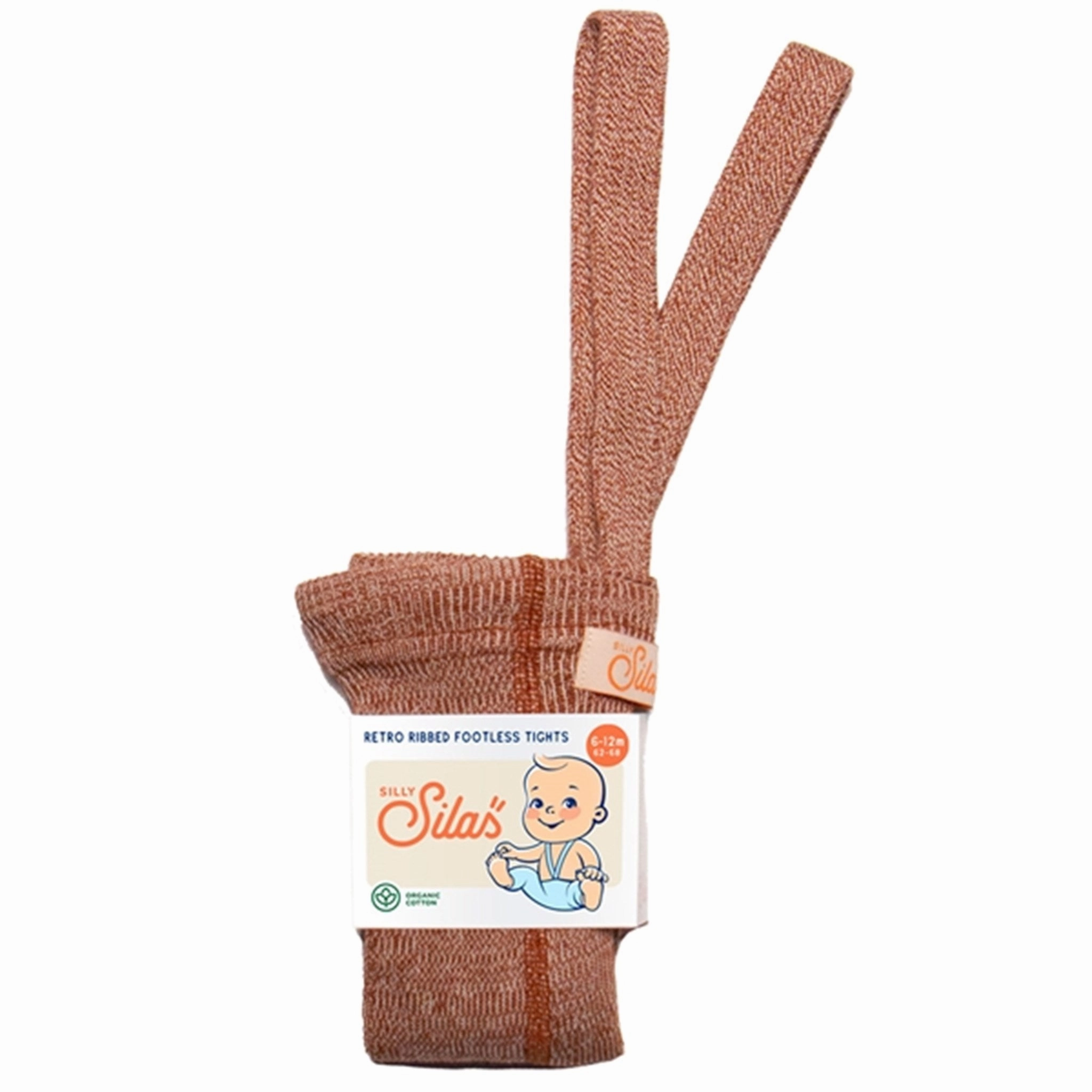 Silly Silas Footless Tights Salted Caramel All-Day Stretch