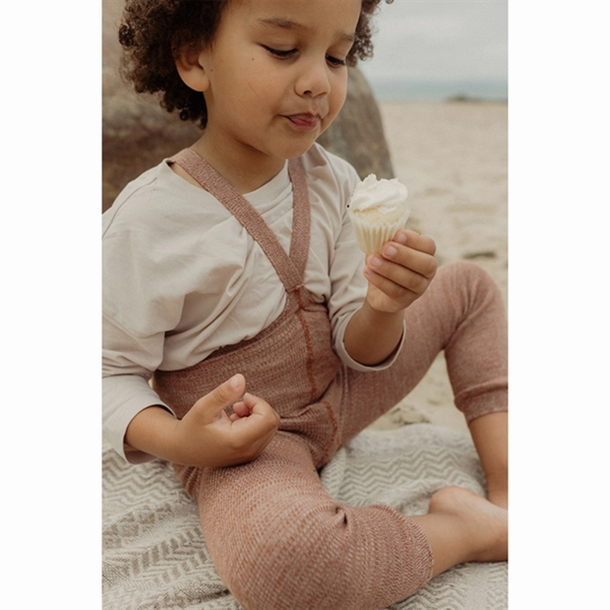 Silly Silas Footless Tights Salted Caramel Breathable Fabric Hiking Trail