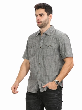 Wrangler Mens Short Sleeve Shirts Functional Pocket