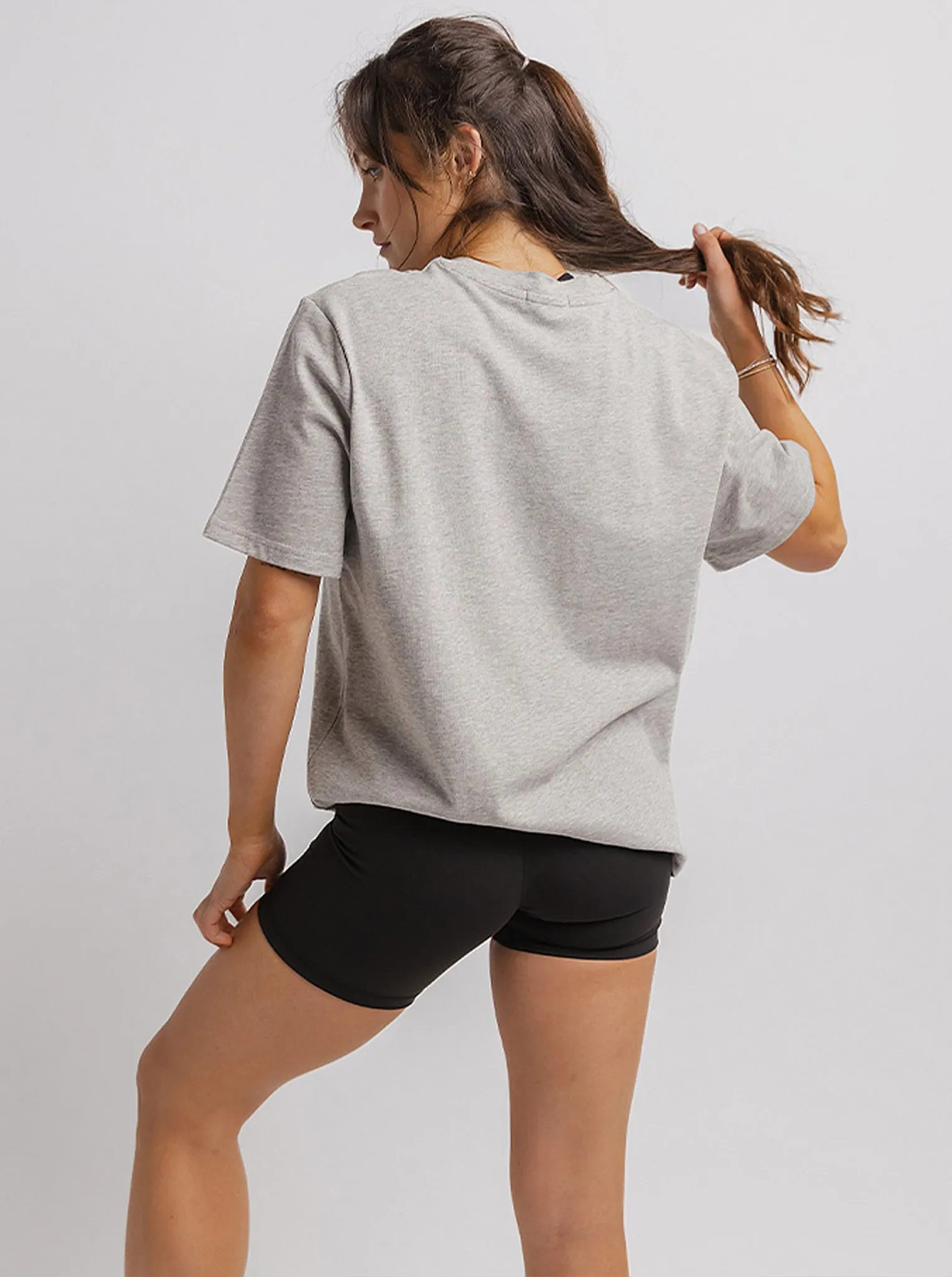 Active Comfort EcoFriendly Dye Taylor Tee in Grey Marle