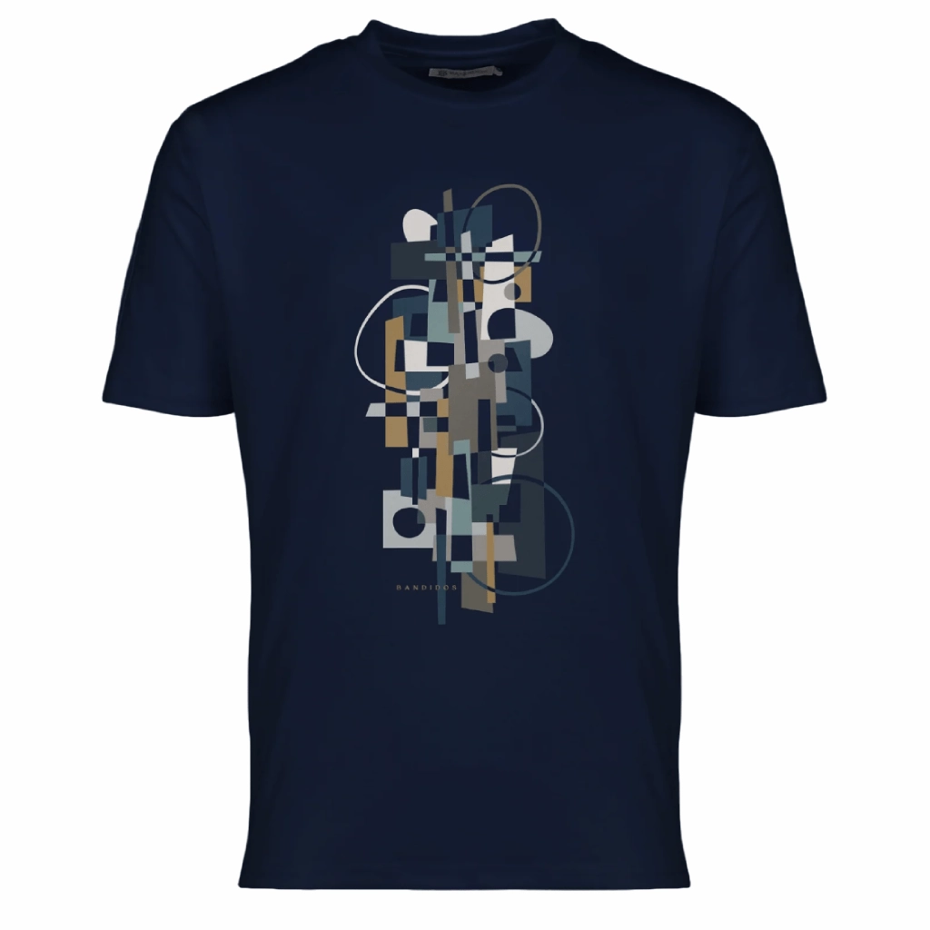 Moda Bandidos Tones T-Shirt Men Bohemian style