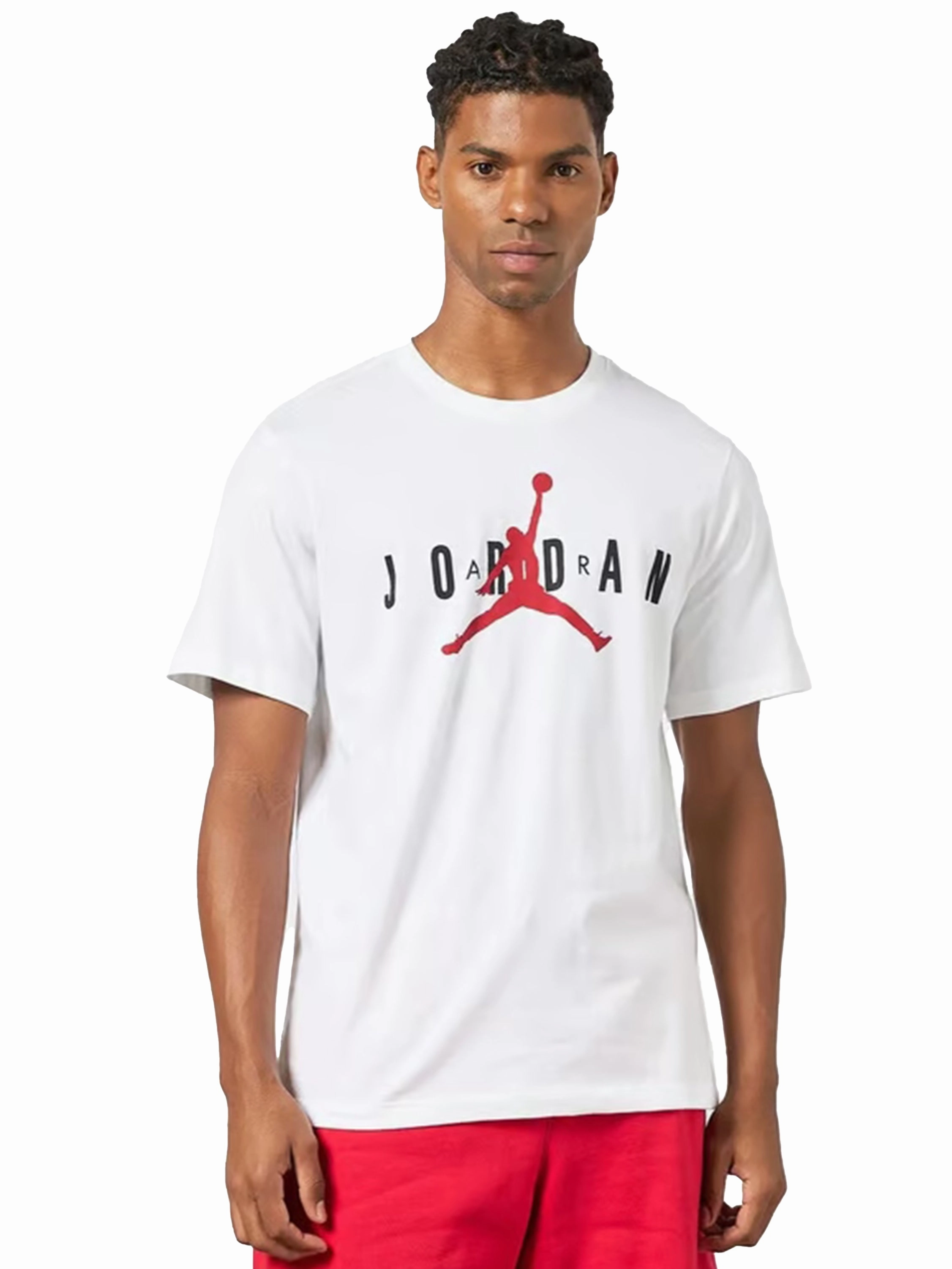 Soft Brushed Finish Non Fading Material Nike Air Jordan Mens T-Shirt