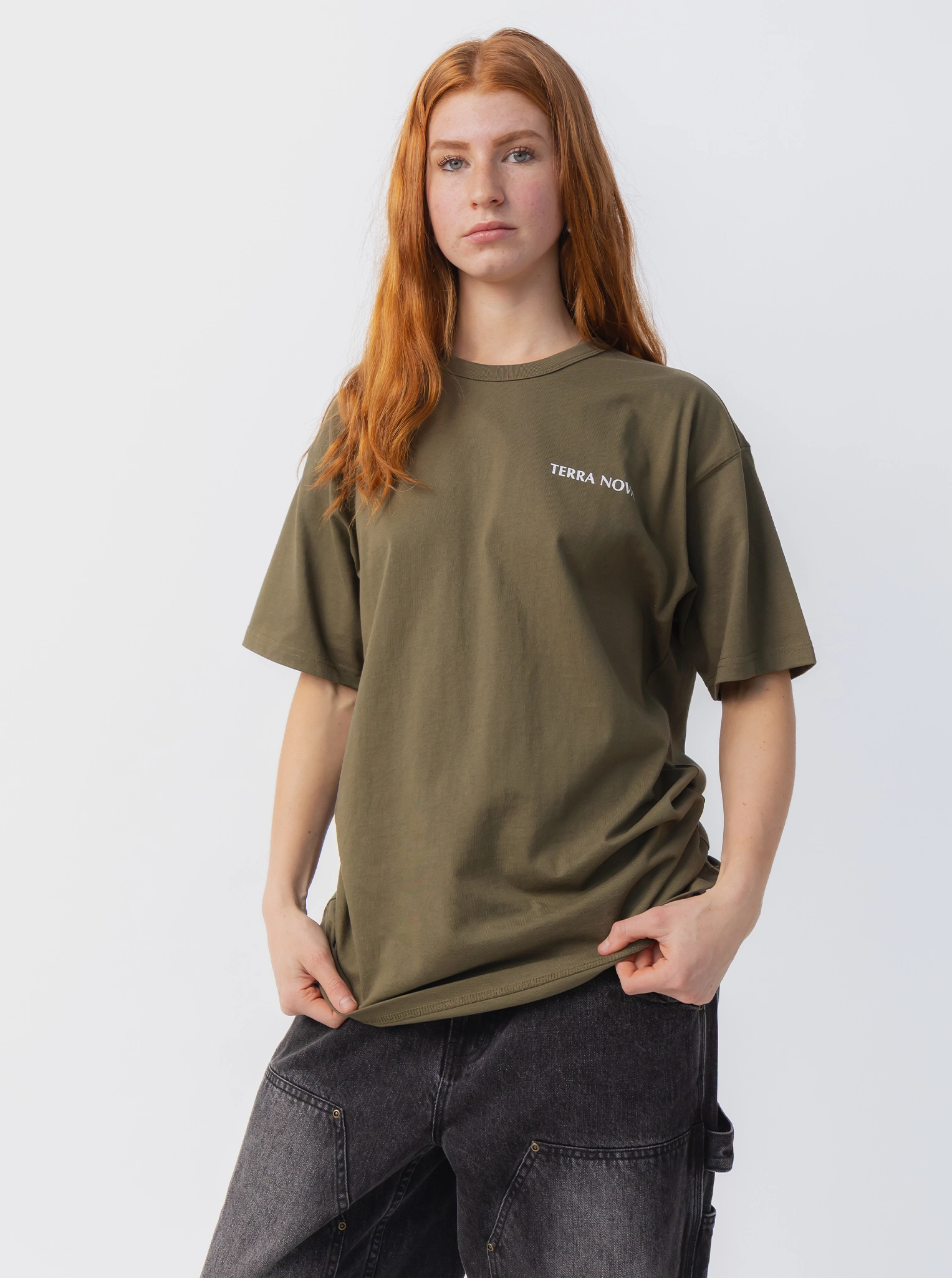 Sporty Layer Look Graphic Tee