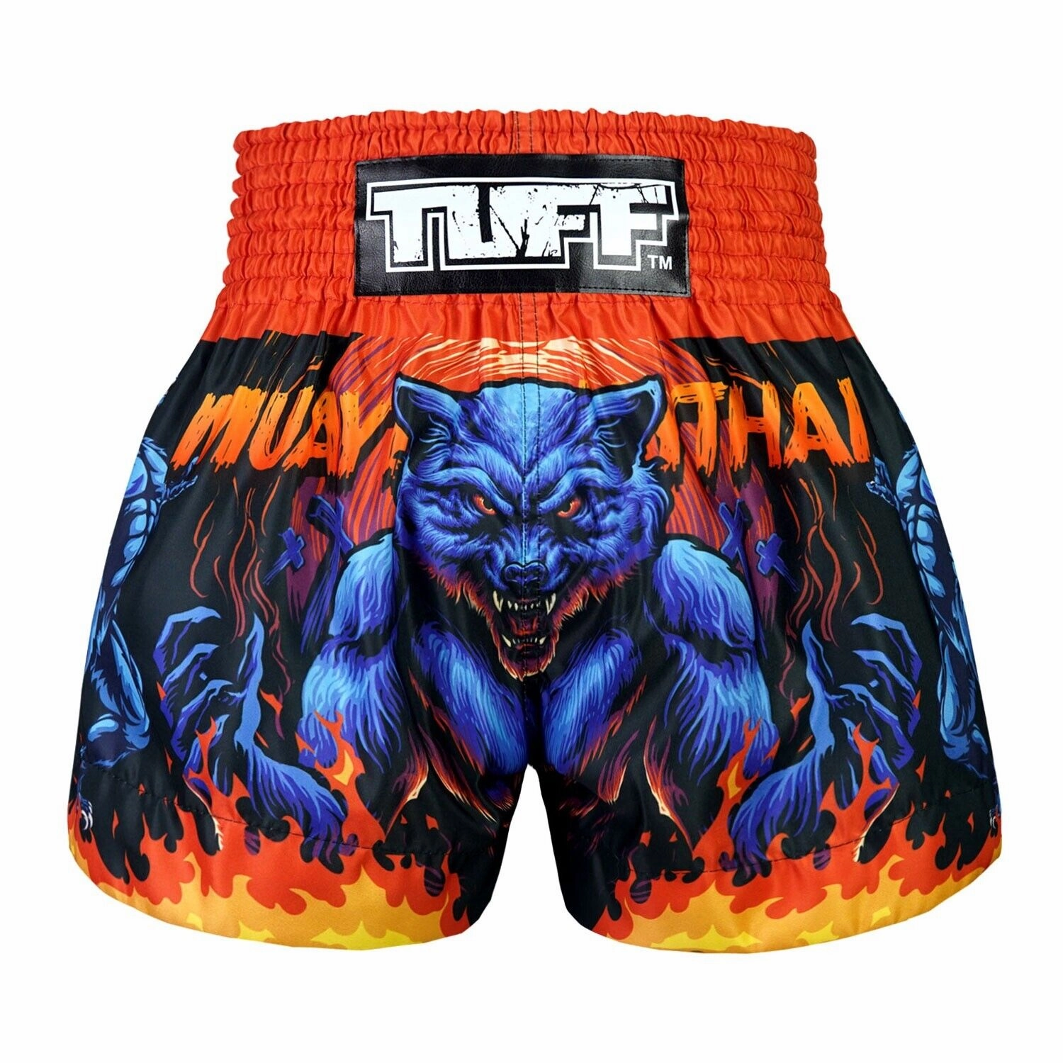TUFF Muay Thai Shorts Werewolf MS683 Ultra Breathable