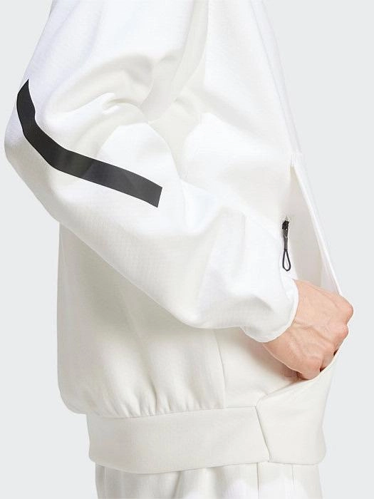 Z.N.E. Full-Zip Hooded Track Jacket Lace trim