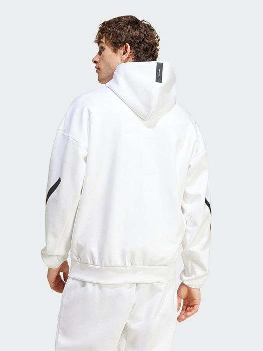 Z.N.E. Full-Zip Hooded Track Jacket Skate Inspired Modern Aesthetic