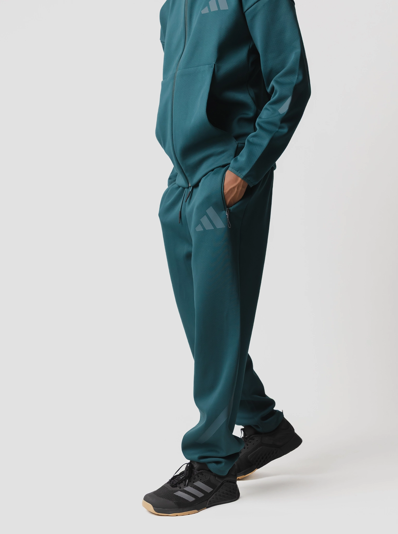 Insulated Layer Pink Z.N.E Open-Hem Joggers