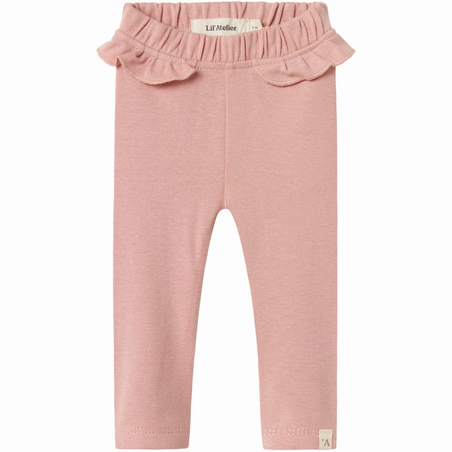 Lil'Atelier Misty Rose Nbflalo Tip Slim Leggings Lil Fashion Look Power Fit