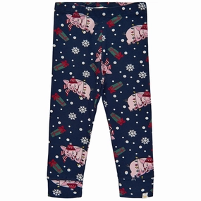 THE NEW Siblings Navy Blazer Holiday Leggings Skin Fit