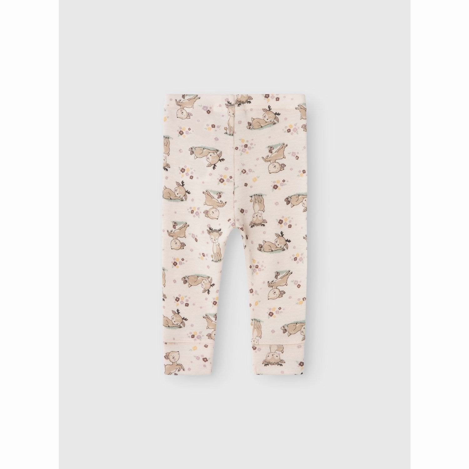 Double Layered Knees Name It Lilac Ash AOP Willit Wool Legging