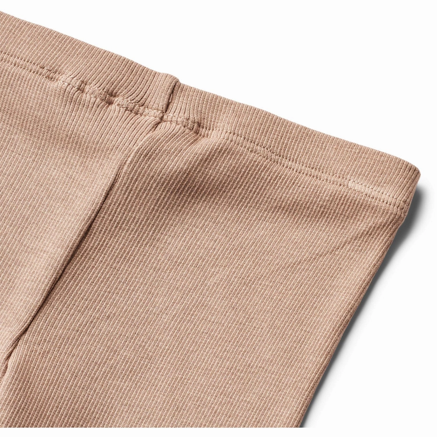 Wheat Nougat Rose Rib Leggings Maddy Chilly Comfort Wear