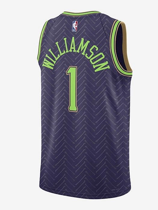 Cozy and Soft Zion Williamson New Orleans Pelicans 2024/25 City Edition Jersey