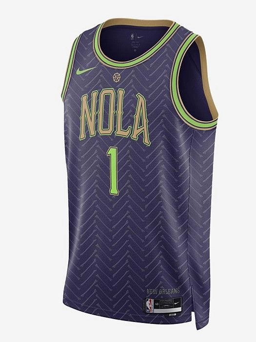 Zion Williamson New Orleans Pelicans 2024/25 City Edition Jersey Comfy Top