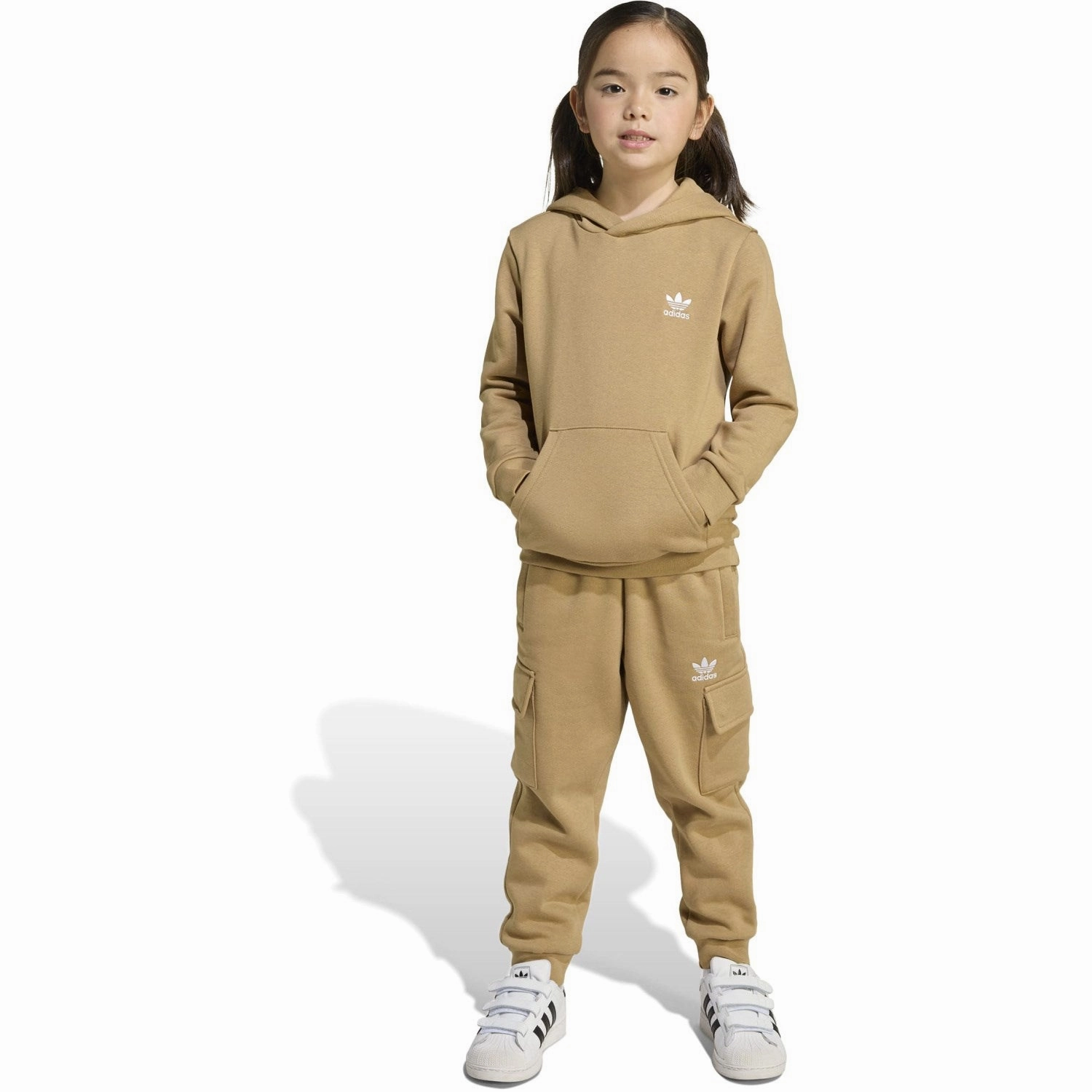 adidas Originals Cardboard Hoodie Cargo Set photoshoot venue