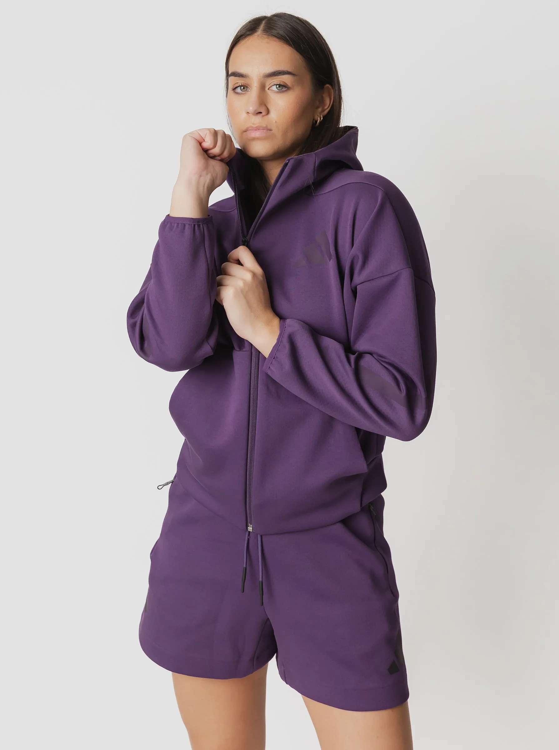 Z.N.E Full Zip Hoodie Warm Garment