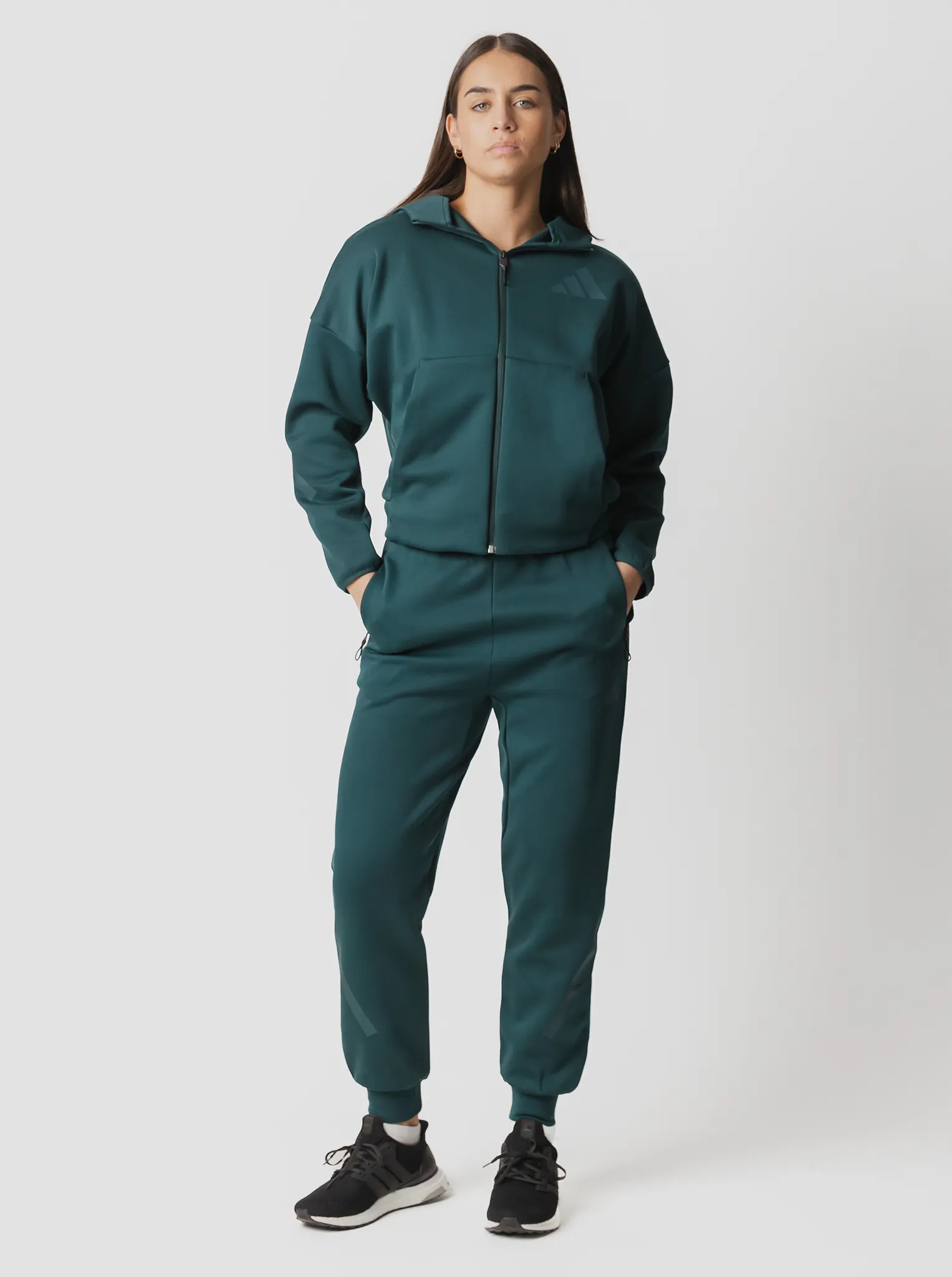 Z.N.E. Full Zip Hoodie Business casual Game day wear