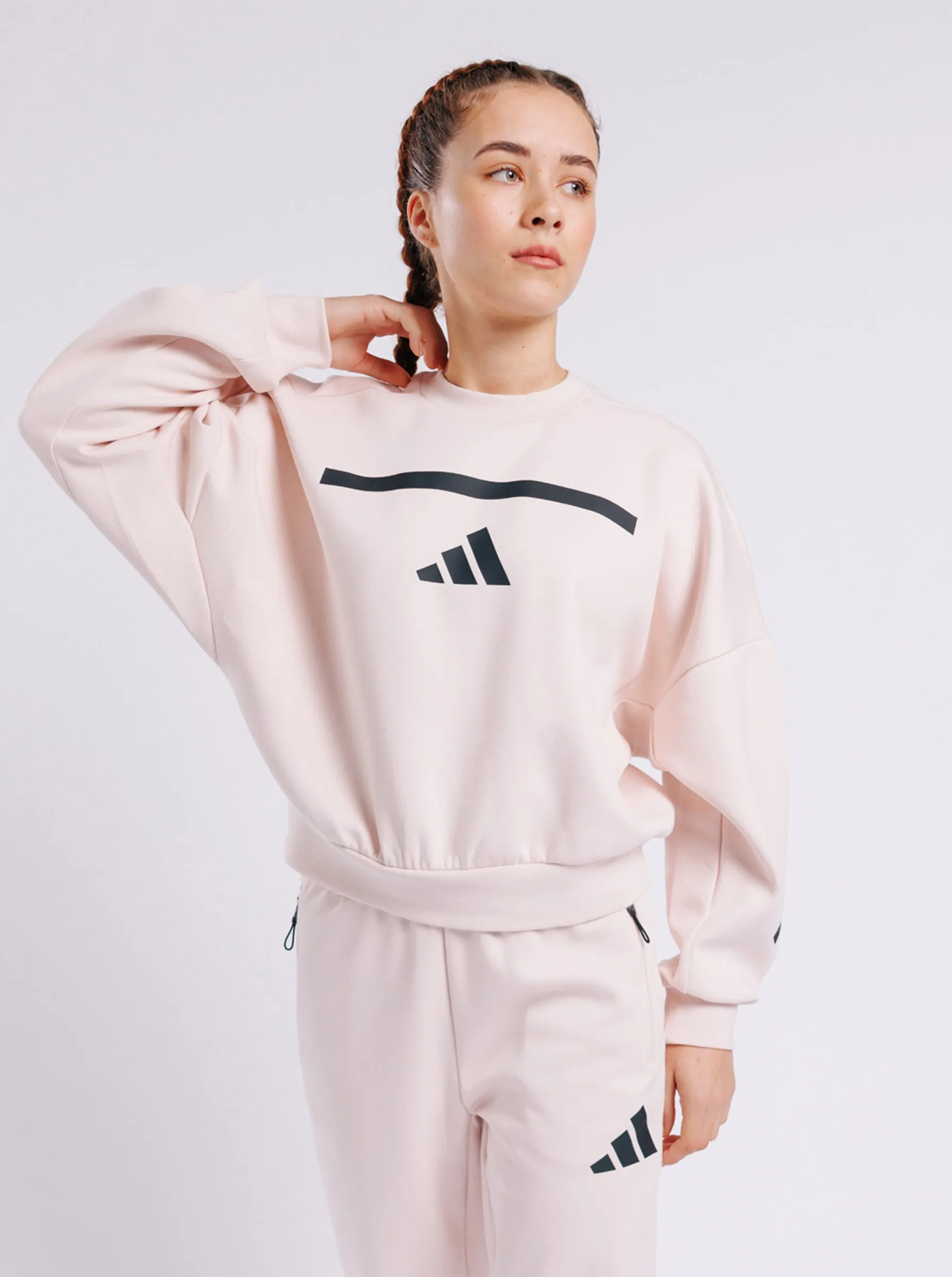 Z.N.E. Sweatshirt Kangaroo like Belt loops